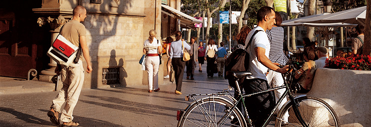Getting around by bike