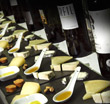 Cheese and wine tasting