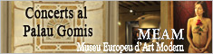 Concerts at the Palau Gomis MEAM Concerts at the Palau Gomis MEAM